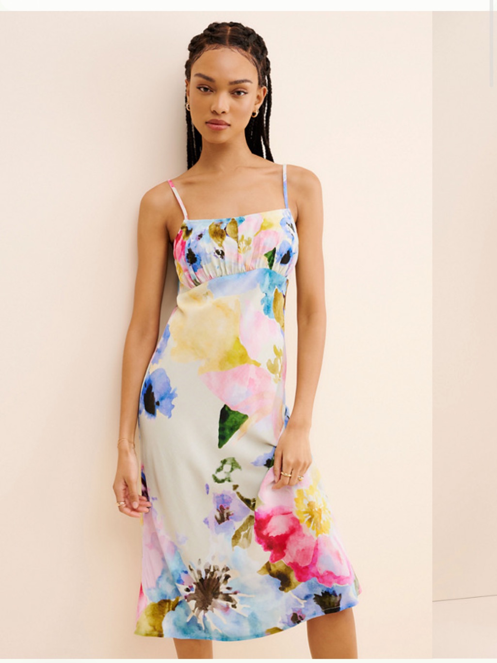 Conditions Apply Floral Slip Dress